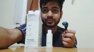 Hair Fall Solution - Minoxidil + Derma roller | Minoxidil 5% review 2years..