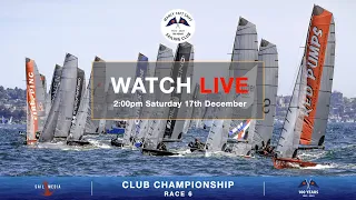 Manly 16FT Skiff Club Championship Race 6