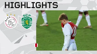 Late drama 🥺.. | Highlights Ajax U18 - Sporting CP U18 | UEFA Youth League