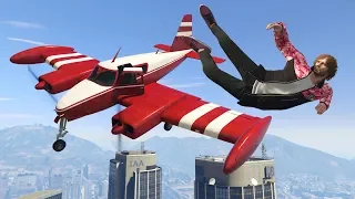 GTA 5 Epic Plane Crash | Ragdoll vol.16 (Euphoria physics)