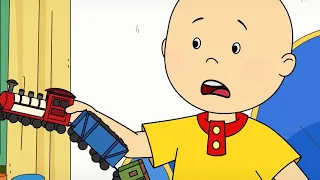 Züge | Caillou auf Deutsch