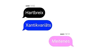 Hartbreix - Meitenes ft. Xantikvariāts (Official Lyric Video)