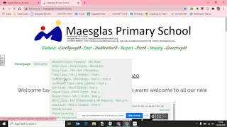 How to login to PurpleMash at Maesglas Primary School