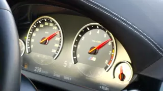 BMW M6 F12/F13 Gran coupe acceleration 150-270km/h!