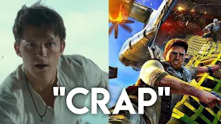 Uncharted's crap comparison(movie vs video game)