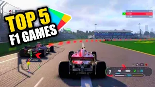 TOP 5 Realistic F1 Racing Games For Android & iOS 2024 | Best F1 Racing Games