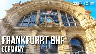 Frankfurt Hauptbahnhof, One Of The Busiest Train Stations In - 🇩🇪 Germany [4K HDR] Walking Tour