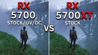 RX 5700 (Stock/UV/OC) vs RX 5700 XT | Test In 12 Games at 1080p | 2023