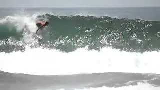 Surfing in Troncones Beach Mexico