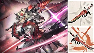 [Arknights] Rathalos S Noir Corne 80lv S1,S2 lv7