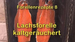 Forellenrezepte 8 - Kaltgeräucherte Lachsforelle