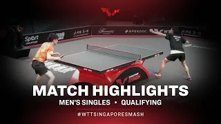 Shunsuke Togami vs Beh Kun Ting | MS | Singapore Smash 2022 (Qual)