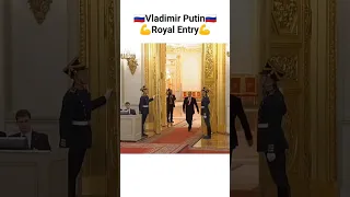 Vladimir Putin Royal Entry 🇷🇺💪 Putin Shorts #russia #putin #moscow #vladimirputin #ytshorts #shorts