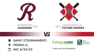 Robinson Maroons 12U vs. Jacksonville Future Swings 12U - Game 1 (6/24/2023)