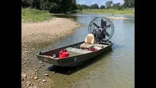 Bandit Airdrive / pusher fan on 1436 jon boat