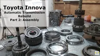 Toyota Innova 2017 Automatic transmission rebuild (Part 2 Assembly)