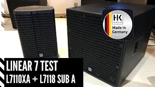 🔥SONAMOS EL HK Audio LINEAR 7 L118 SUB A con L7110XA