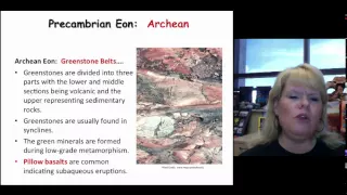 Precambrian:  Hadean and Archean Eon