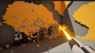Unreal Engine 5, real-time Compute Shader Destruction