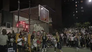 Trey Burke at Dyckman (Team Dyckman vs Team China) 2019