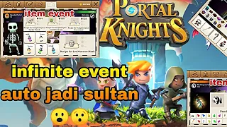 Cara cepat dapat event di portal knights.#2022