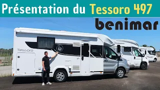 Présentation du TESSORO 497 Benimar modèle 2020 *Instant Camping-Car*