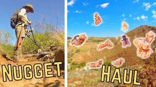 Prospecting for GOLD Nuggets in Outback Australia