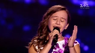 Daria Shvets "Historia de un amor" – Blind Audition – Voice.Kids – season 3