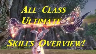 Blade and Soul - All Class Ultimate Skills Overview