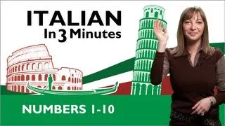 Learn Italian - Italian Numbers 1-10
