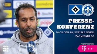 RE-LIVE: Die Pressekonferenz nach dem 28. Spieltag gegen den SV Darmstadt 98