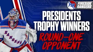 RANGERS WIN THE PRESIDENTS TROPHY! | Who will they play in the first round? | Recap and Discussion