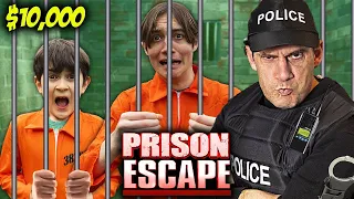 CAN WE ESCAPE PRISON? Extreme Breaking Out of Jail Challenge!