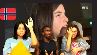 Angelina Jordan "Back to Black" Cover, with KORK, improvised lyric. | REACTION WITH MY BESTIES!