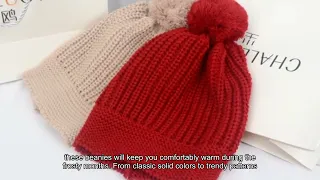 Oversize Baggy Beanie, Acrylic Warm Beanie, Chinese Knitted Beanie Hat Producer