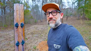 Halfway Done! DIY 8 acre Pasture Farm Fencing My Own Land