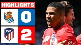 REAL SOCIEDAD 0 - 2 ATLETICO MADRID | HIGHLIGHTS LALIGA EA SPORTS