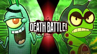 Fan Made Death Battle Trailer: Plankton VS Mister Mind (Nickelodeon VS DC)