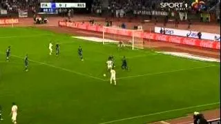 Italy vs Russia 0-3 - Shirokov goal - highlights