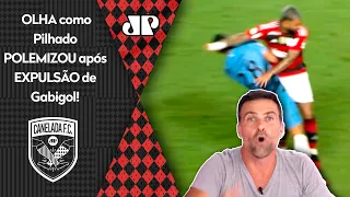"OLHA ESSA EXPULSÃO do Gabigol, cara! EU VOU FALAR: pra mim, ele..." Pilhado POLEMIZA no Flamengo!