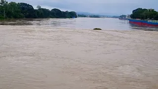 Tunga River ಶಿವಮೊಗ್ಗದ ತುಂಗಾ ನದಿ ಭರ್ತಿಯಾಗುತ್ತಿದೆ