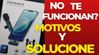 microfonos ,inalambrico ¿porque no los reconoce mi celular? [CAUSAS Y SOLUCIONES ]