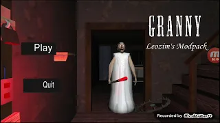 Granny V1.0 In Leozim Granny Pack Mod NOT Full Gameplay