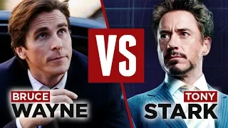 Bruce Wayne vs Tony Stark Style Showdown | RMRS