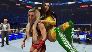 WWE 2K24 - CHARLOTTE FLAIR VS CHELSEA GREEN | SmackDown