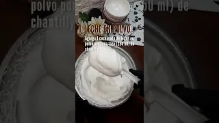 COMO ARREGALR LA CHANTILLY AGUADA