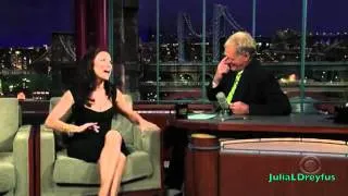 Julia Louis-Dreyfus on David Letterman