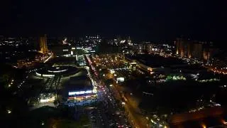 Malacca Night Sky View on Taming Sari Gyro Tower