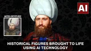 Portraits of Selim II, Harriet Tubman, Cardinal Richelieu and more Brought To Life Using AI!