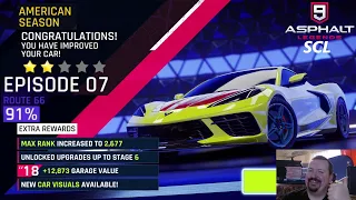 American Season Episode 7 - Tier 50 Reached! Bundle Pass Rewards - Asphalt 9 Legends Nintendo Switch